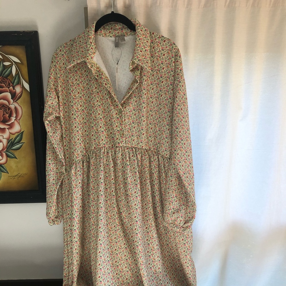 NWT ASOS floral midi dress